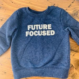 Future focused sweatshirt cat and jack